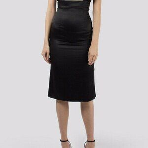 Agent Provocateur VIVIANNE Skirt NWT Black Silk! [U]